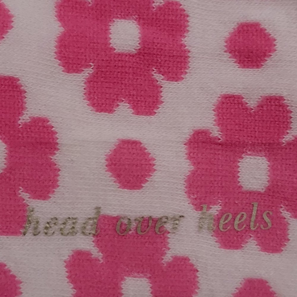 💖HP💖NWT KATE SPADE 3 Pair No Show Socks OS Trendy Pink Designer New York Funky - Picture 7 of 13